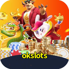 Imagem promocional da okslots mostrando a plataforma e suas vantagens